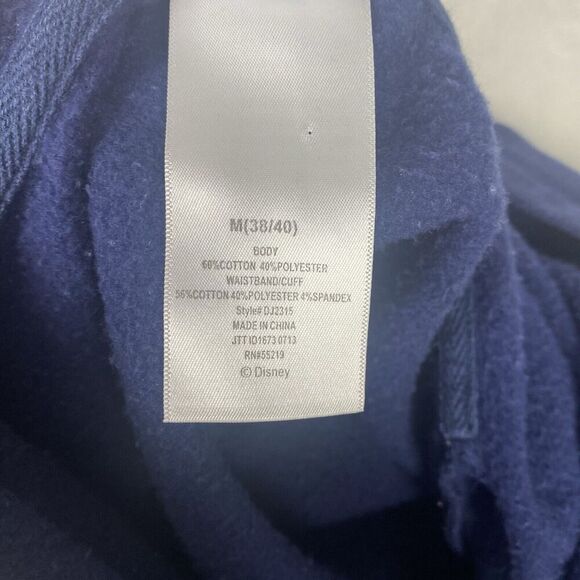 Disney Mickey Mouse and Friends Sweater Adult Medium Blue Hoodie Pullover - Picture 7 of 8